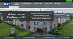 Desktop Screenshot of gaz-technik.de